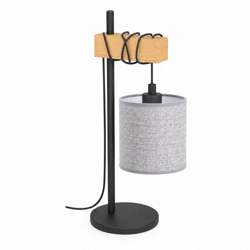 BRILAGI - Bordlampe NUBILA 1xE27/40W/230V brun/sort/grå