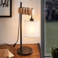 BRILAGI - Bordlampe NUBILA 1xE27/40W/230V brun/sort/hvid