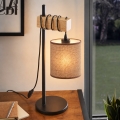 BRILAGI - Bordlampe NUBILA 1xE27/40W/230V brun/sort