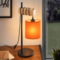 BRILAGI - Bordlampe NUBILA 1xE27/40W/230V brun/sort/orange
