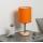 Brilagi - Bordlampe NUBILA WOOD 1xE27/25W/230V eg/sort/orange