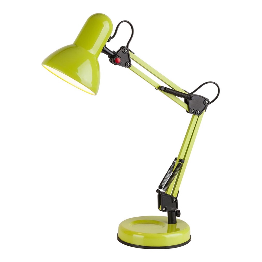 Brilagi - Bordlampe ROMERO 1xE27/60W/230V grøn