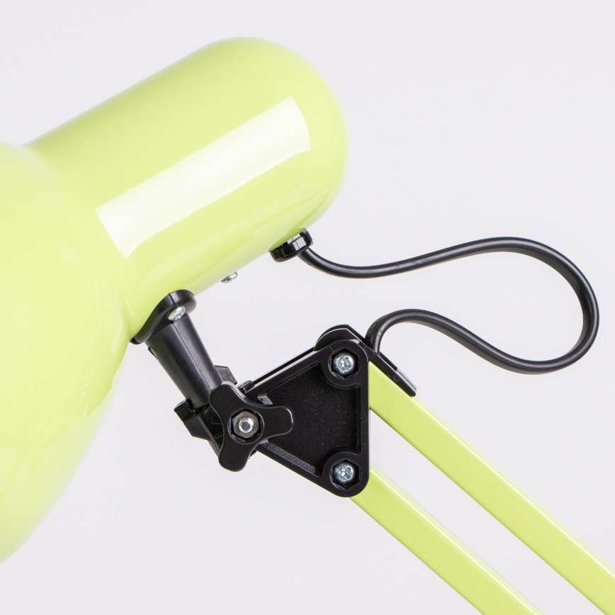 Brilagi - Bordlampe ROMERO 1xE27/60W/230V grøn