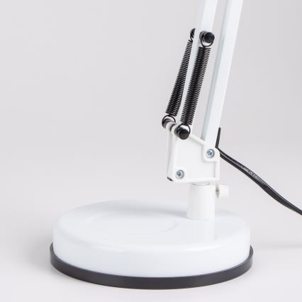 Brilagi - Bordlampe ROMERO 1xE27/60W/230V hvid