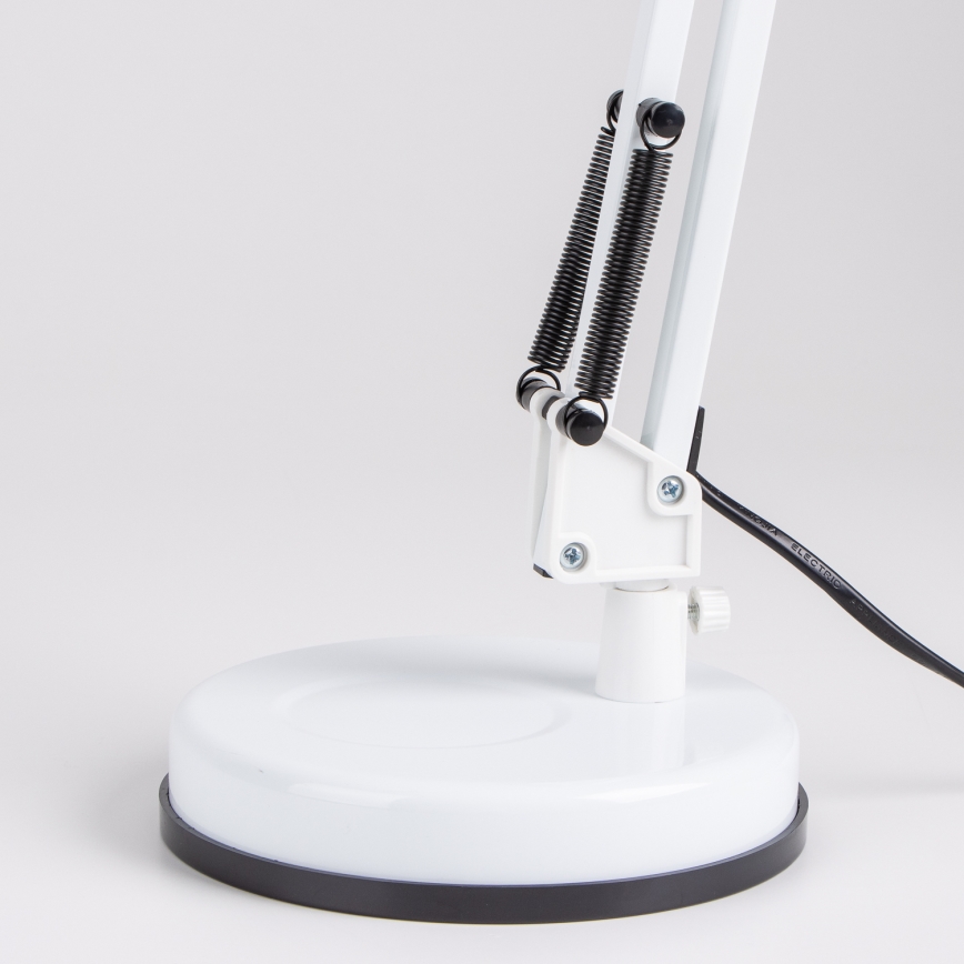 Brilagi - Bordlampe ROMERO 1xE27/60W/230V hvid