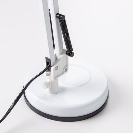 Brilagi - Bordlampe ROMERO 1xE27/60W/230V hvid