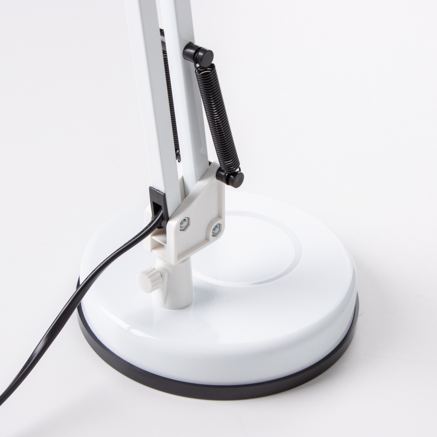 Brilagi - Bordlampe ROMERO 1xE27/60W/230V hvid