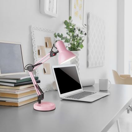 Brilagi - Bordlampe ROMERO 1xE27/60W/230V pink