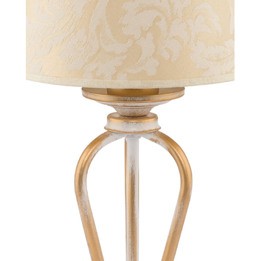 Brilagi - Bordlampe SONIA 1xE27/15W/230V cremefarvet/patina