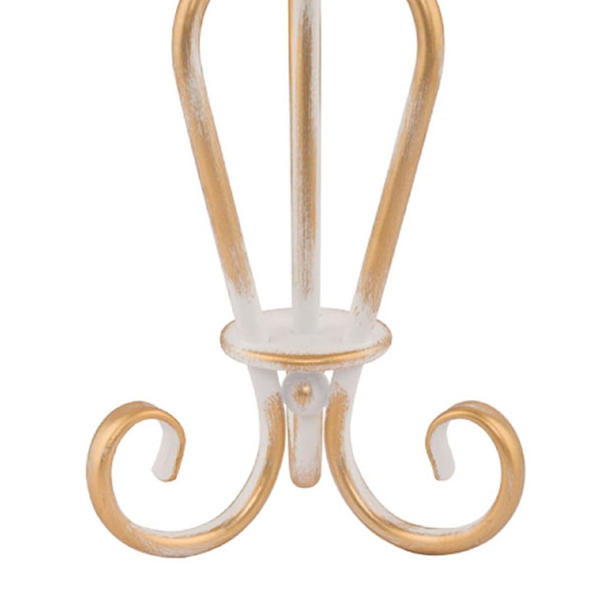 Brilagi - Bordlampe SONIA 1xE27/15W/230V cremefarvet/patina