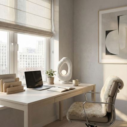 Brilagi - Bordlampe VASLI 1xG9/8W/230V hvid