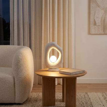 Brilagi - Bordlampe WABI SABI 1xG9/8W/230V hvid