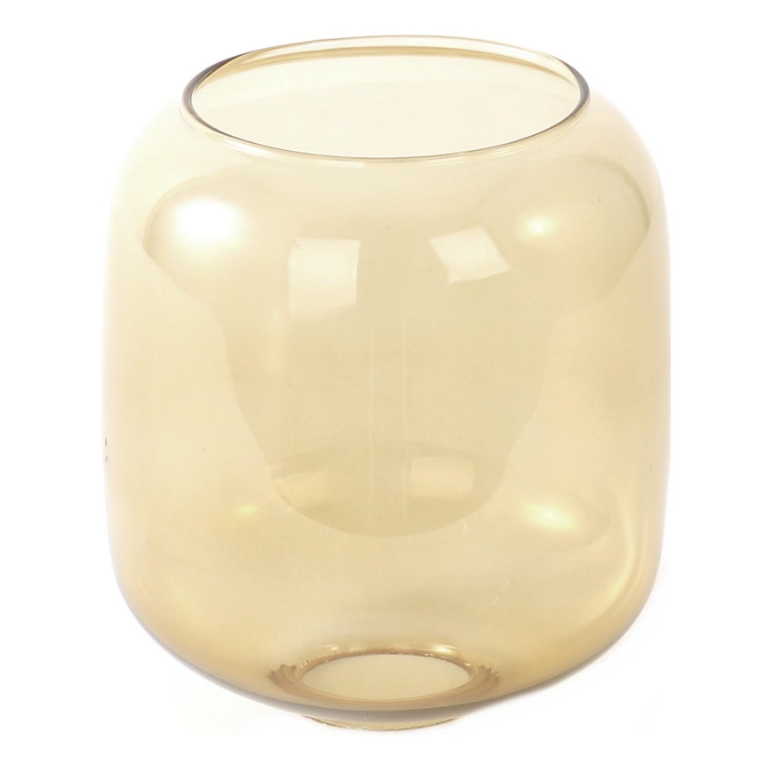 BRILAGI - Bordlampe WOOD GLASS 1xE27/40W/230V brun/sort/røgfarvet brun