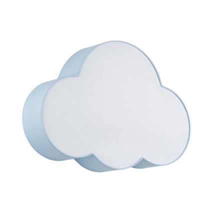 Brilagi - Børne-loftlampe NIMBUS 4xE27/15W/230V 46x63 cm blå