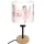 Brilagi - Børnebordlampe BOBO WOOD 1xE27/25W/230V eg/sort/hvid/lyserød/ballerinaer