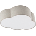 Brilagi - Børnelampe NIMBUS LINEN 2xE27/15W/230V beige