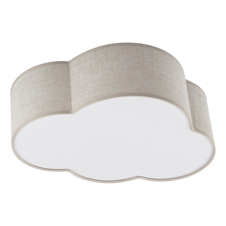 Brilagi - Børnelampe NIMBUS LINEN 2xE27/15W/230V beige