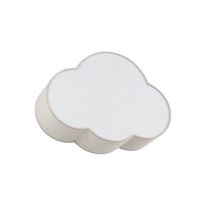 Brilagi - Børnelampe NIMBUS LINEN 2xE27/15W/230V beige
