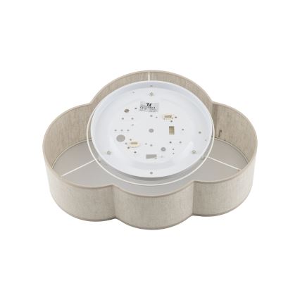 Brilagi - Børnelampe NIMBUS LINEN 2xE27/15W/230V beige