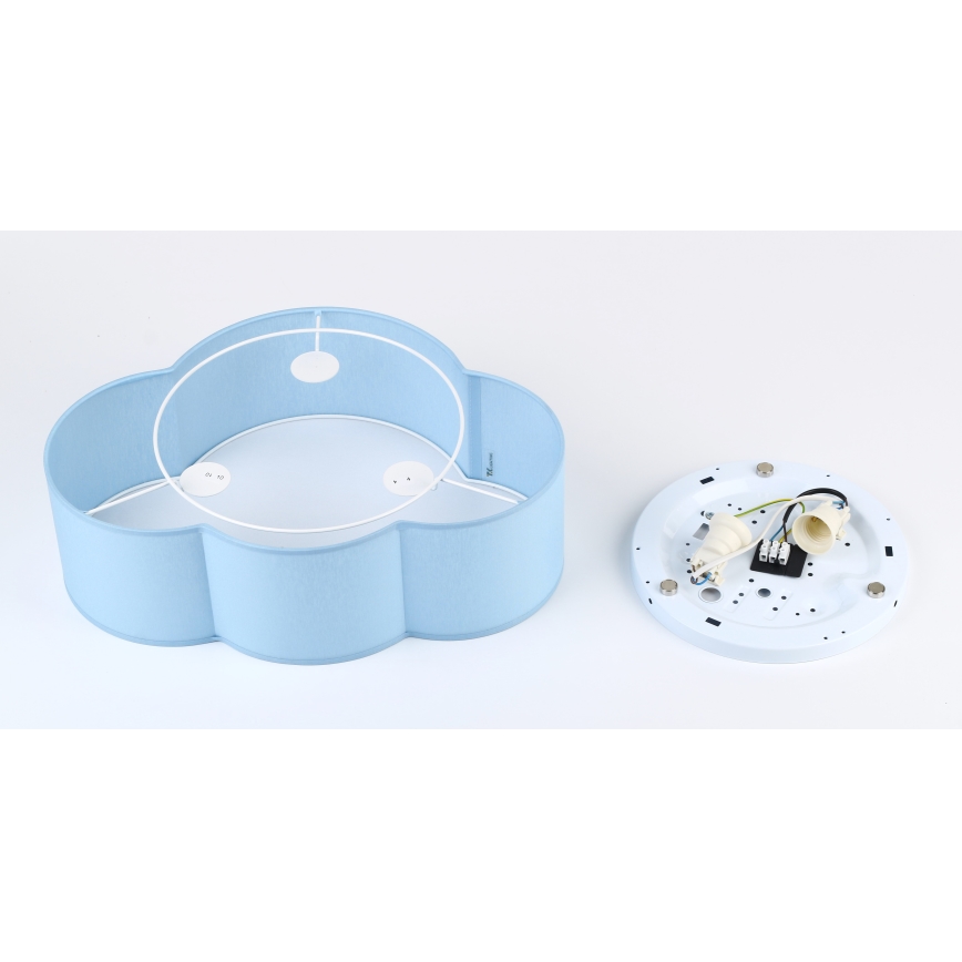 Brilagi - Børnelampe NIMBUS MINI 2xE27/15W/230V blå
