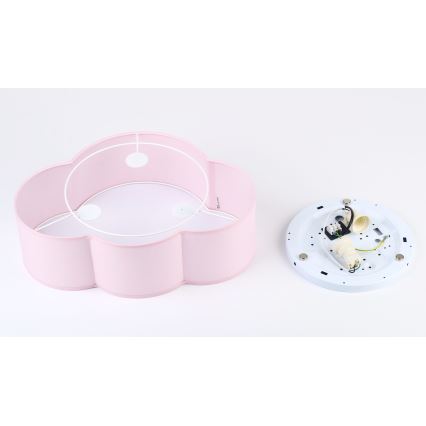 Brilagi - Børneloftlampe NIMBUS MINI 2xE27/15W/230V rosa