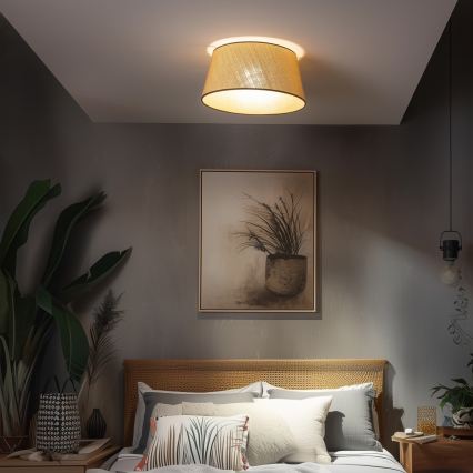 Brilagi - CERIA LED påbygget loftlampe 1xE27/40W/230V Ø 50 cm beige