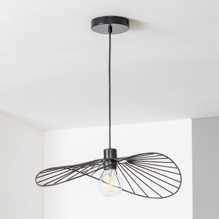 Brilagi - CERIA WIRE LED-pendel på wire, 1xE27/40W/230V, 40x56 cm, sort