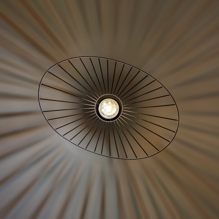 Brilagi - CERIA WIRE LED-pendel på wire, 1xE27/40W/230V, 40x56 cm, sort