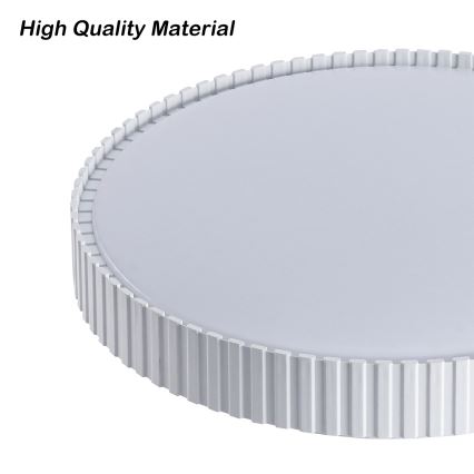 Brilagi - LED-dæmpbar loftlampe CORVO LED/54W/230V 3000-6000K hvid Ø 40 cm + fjernbetjening
