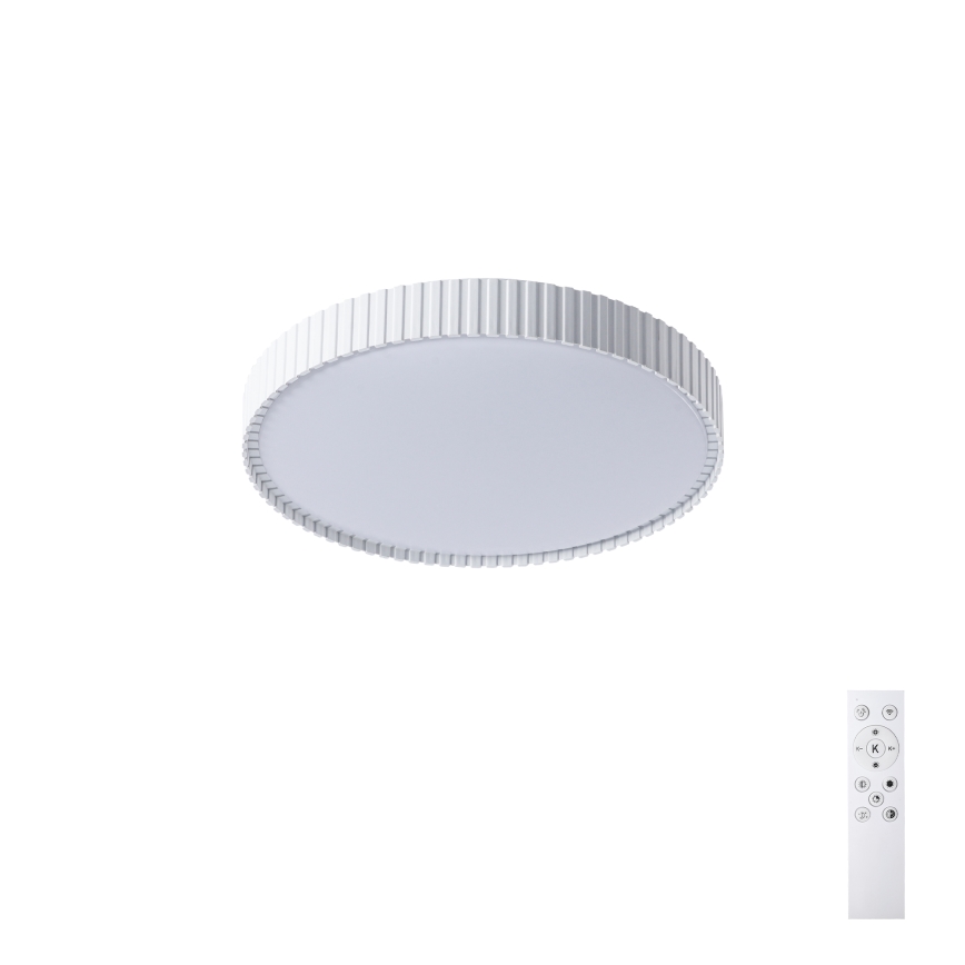 Brilagi - LED-dæmpbar loftlampe CORVO LED/54W/230V 3000-6000K hvid Ø 40 cm + fjernbetjening