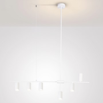 Brilagi - CRANE pendel med wireophæng 6xGU10/30W/230V hvid