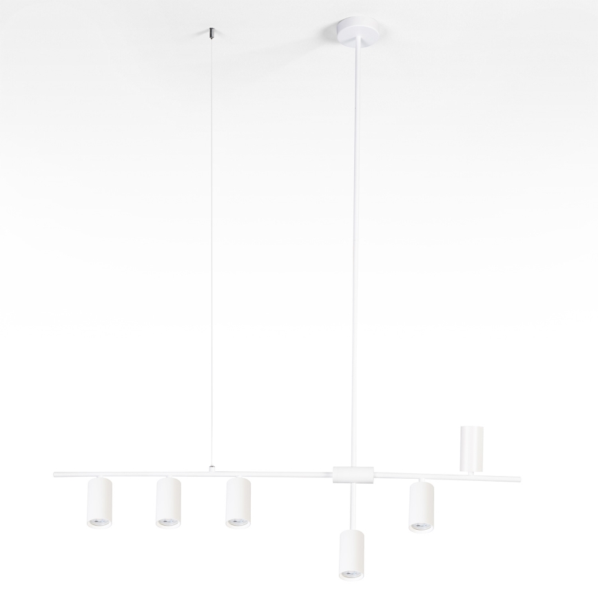 Brilagi - CRANE pendel med wireophæng 6xGU10/30W/230V hvid