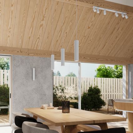 Brilagi - CRESTO LED-pendel med wireophæng 3xGU10/10W/230V hvid