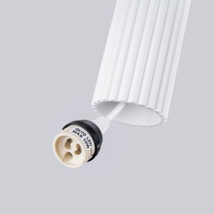 Brilagi - CRESTO LED-pendel med wireophæng 3xGU10/10W/230V hvid