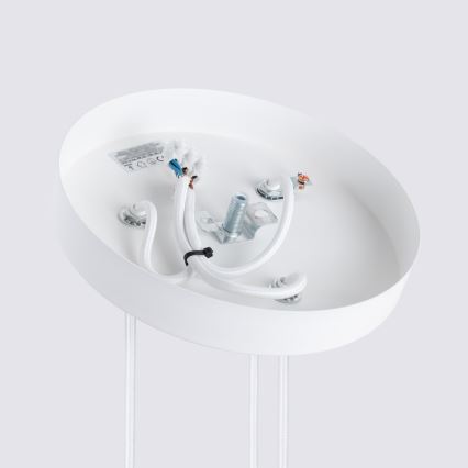 Brilagi - CRESTO LED-pendel med wireophæng 3xGU10/10W/230V hvid