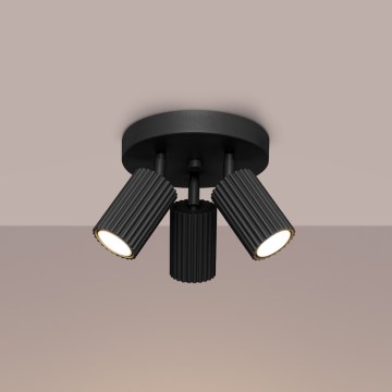 Brilagi - CRESTO LED-spotlampe 3x GU10/10W/230V, sort
