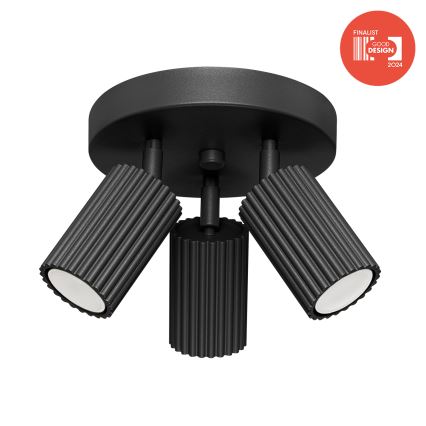 Brilagi - CRESTO LED-spotlampe 3x GU10/10W/230V, sort