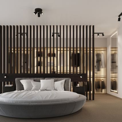 Brilagi - CRESTO LED-spotlampe 3x GU10/10W/230V, sort