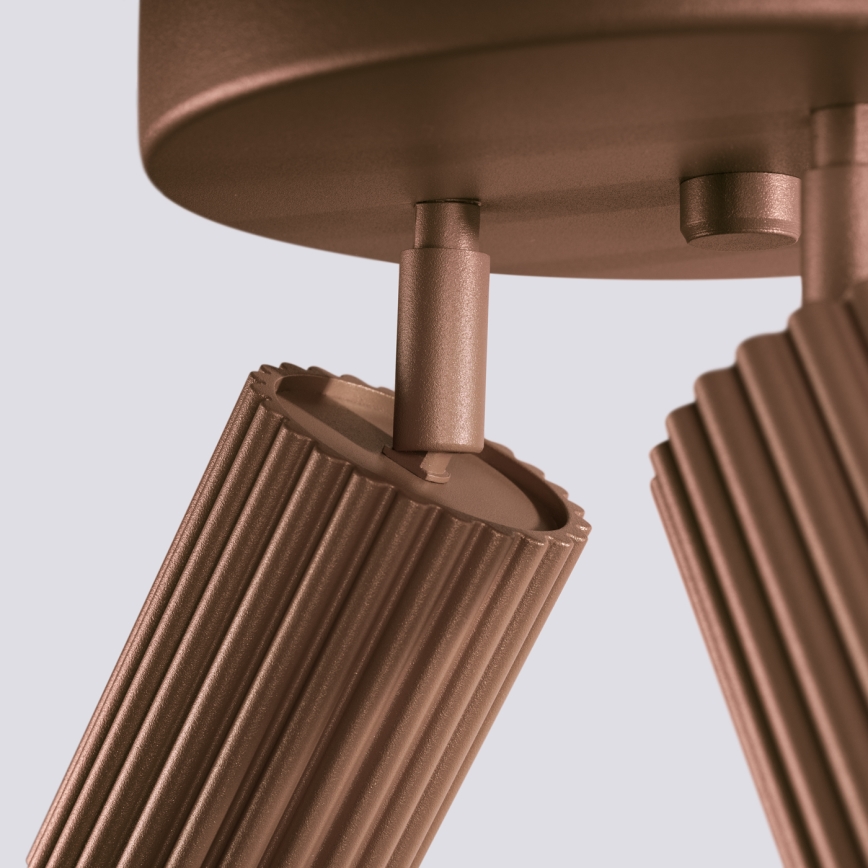 Brilagi - CRESTO spotarmatur 3xGU10/10W/230V brun