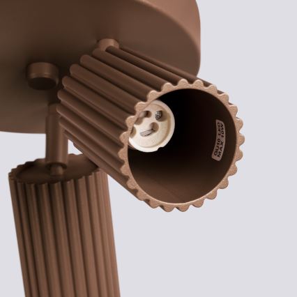 Brilagi - CRESTO spotarmatur 3xGU10/10W/230V brun