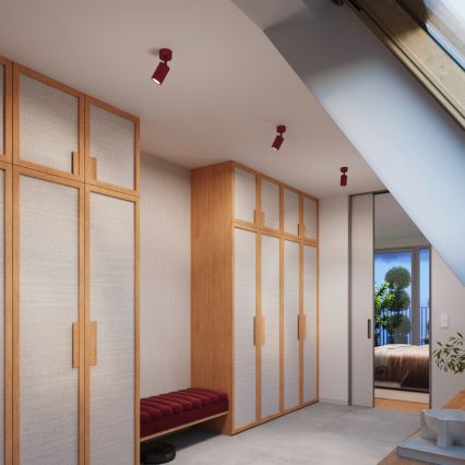 Brilagi - CRESTO spotlampe 1xGU10/10W/230V bordeaux