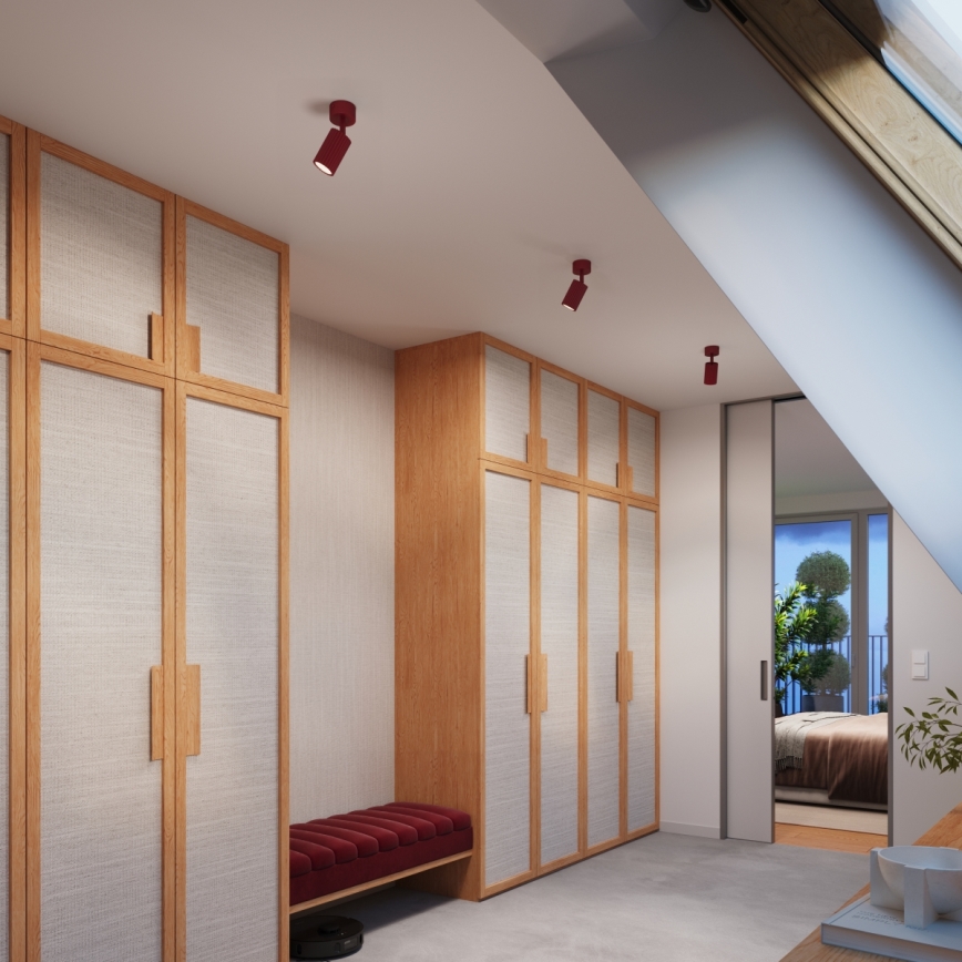 Brilagi - CRESTO spotlampe 1xGU10/10W/230V bordeaux