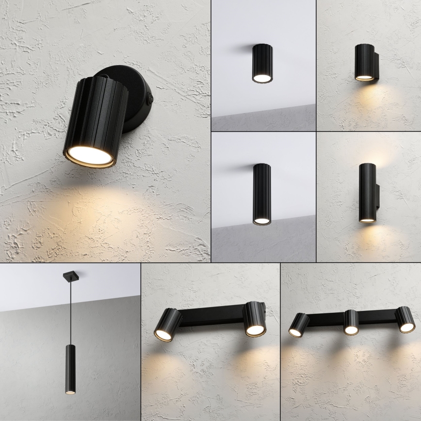 Brilagi - CRISPINA loftspot 1xGU10/10W/230V, sort