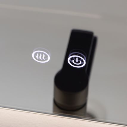 Brilagi - LED opvarmet badeværelsesspejl DIANA LED/17W/230V 60x60 cm IP44 CRI 90 dæmpbart + CCT