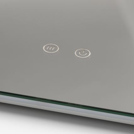 Brilagi - LED opvarmet badeværelsesspejl DIANA LED/17W/230V 60x60 cm IP44 CRI 90 dæmpbart + CCT