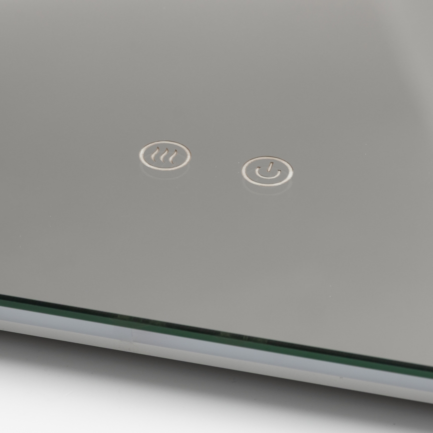 Brilagi - LED opvarmet badeværelsesspejl DIANA LED/17W/230V 60x60 cm IP44 CRI 90 dæmpbart + CCT