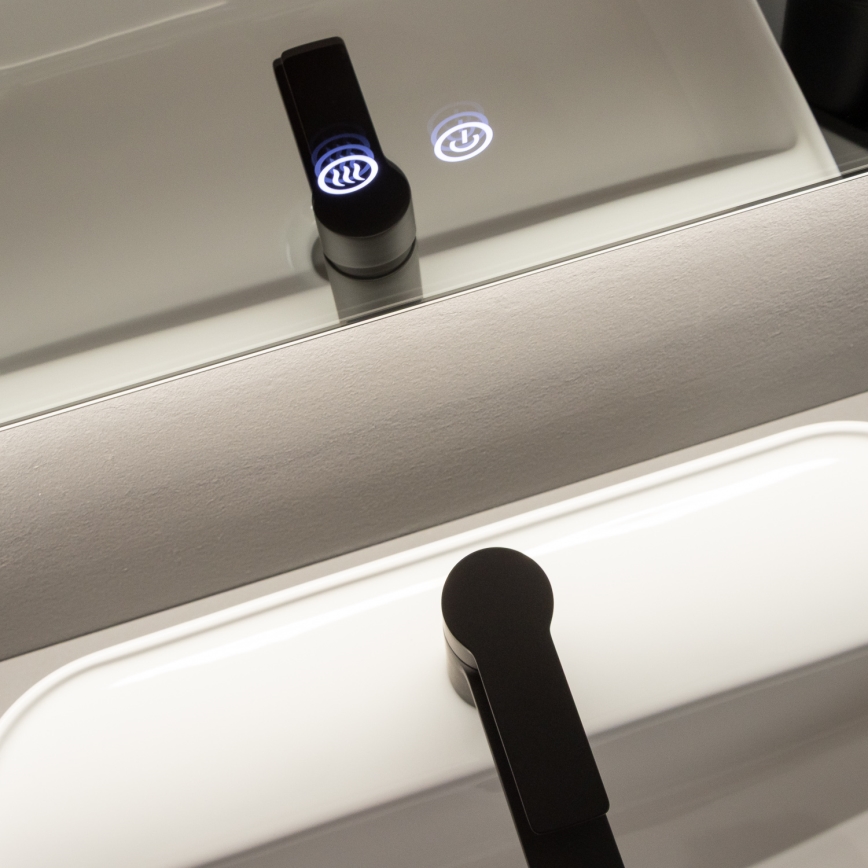 Brilagi - LED-opvarmet badespejl DIANA LED/20W/230V 60x90 cm IP44 CRI 90 dæmpbar + CCT