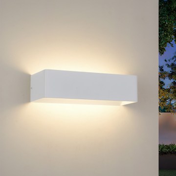 Brilagi - DONNANI LED udendørs væglampe LED/12W/230V 30 cm hvid IP44