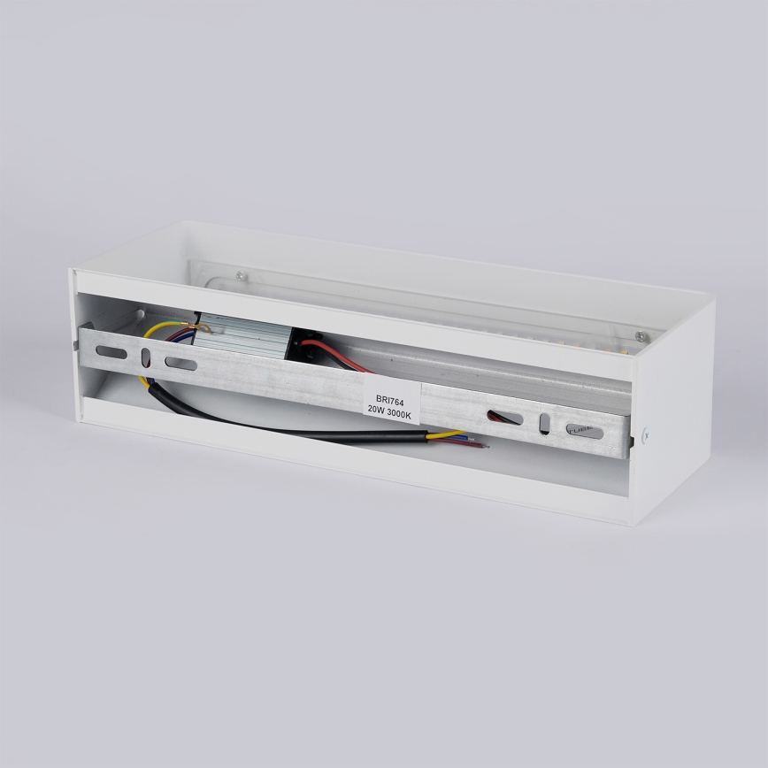Brilagi - DONNANI LED udendørs væglampe LED/12W/230V 30 cm hvid IP44