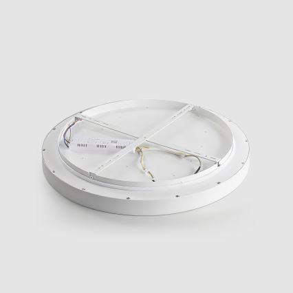 Brilagi - LED-dæmpbar loftlampe GLASS POOL DOUBLE LED/60W/230V 3000-6000K 50 cm hvid + fjernbetjening